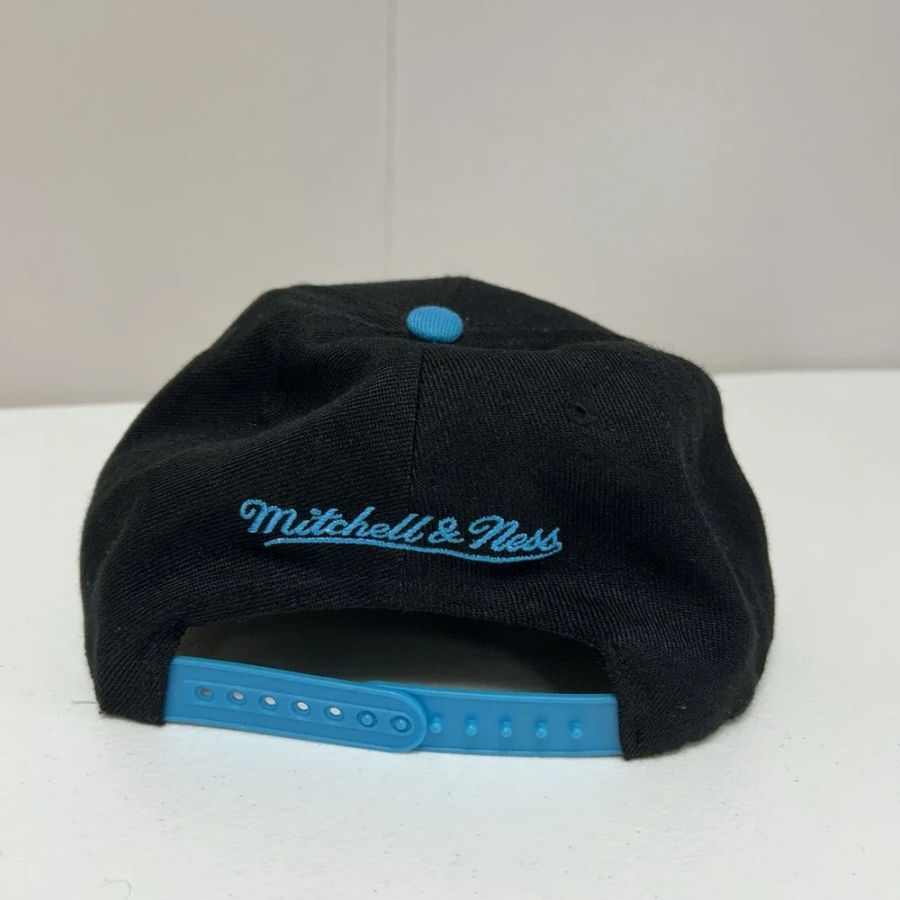 Mitchell & Ness Snapback Hat Men's NBA Utah Jazz Gradient Kordmark NoirPale Blue